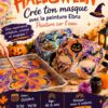 Oser créer votre masque EBRU ( peinture sur l’eau)